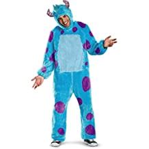 Disney Pixar Monsters Inc. Sulley Plus Size Costume for Adults, Men's Hooded Sulley Jumpsuit. 195. 300+ bought in past month. $6999. $6.30 delivery Oct 26 - 27. Or fastest delivery Tomorrow, Oct 25.. 