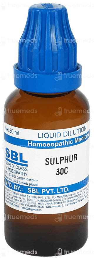 Sulphur 30c uses.  It may also be helpful for headaches, fevers, conjunctivitis...