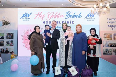 Sultangazi’de 300 minik için “Hoş Geldin Bebek” programı düzenlendis