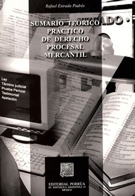 Sumario teórico práctico de derecho procesal mercantil. - Podstawy geometryczne projektowania obróbki powierzchni krzywoliniowych na frezarkach sterowanych numerycznie.