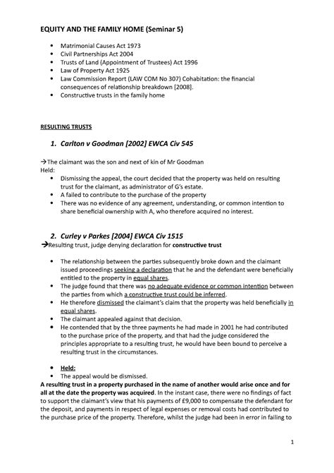 Summary - tutorial work 5 - essential cases - Studocu