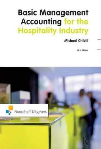 Summary Basic Management Accounting For The Hospitality.