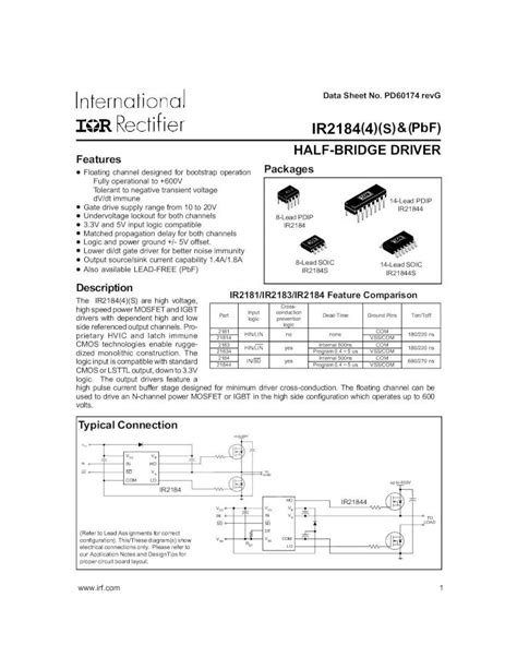 Summary of Features Floating channel designed for bootstrap operationIR2110 Overview Use the download button to access the IR2110 schematic symbol, PCB footprint, and 3D model.