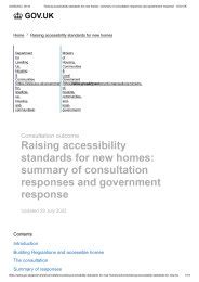 Summary of consultation responses and conclusion (accessible version)