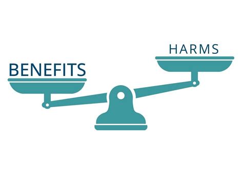 Summary of possible benefits and harms - NICE