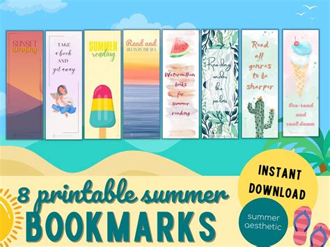 Summer Bookmarks