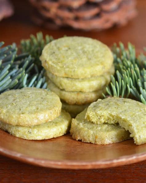 Summer Cabin Recipe: Foraged Evergreen Shortbread Cookies