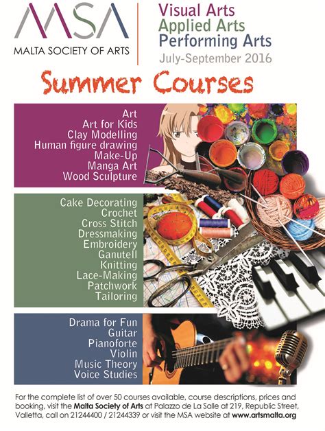 Summer Course 2015 - Art Course