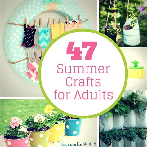 Summer Craft Ideas For Adults