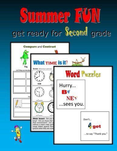 Summer Fun Get Ready For Second Grade