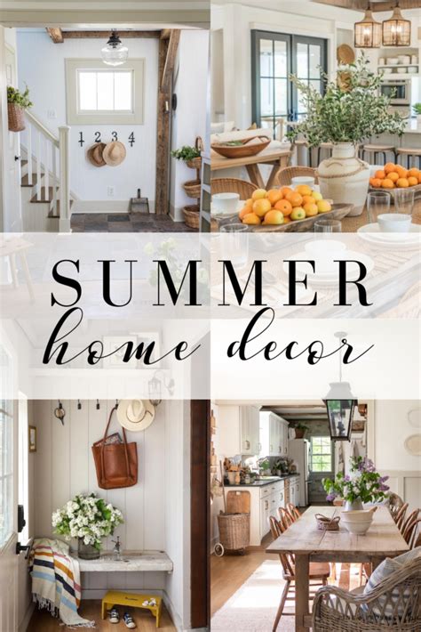 Summer Home Decor Inspiration