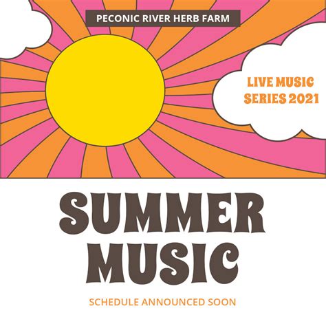 Summer Live Music — Peconic River Herb Farm