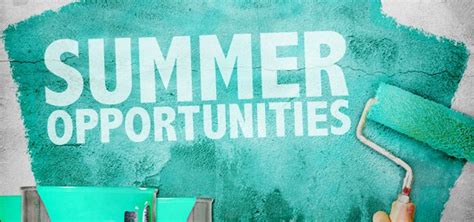 Summer Opportunities - chuh.org