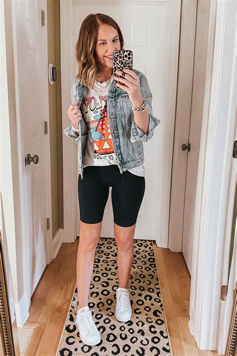Summer Outfits With Biker Shorts