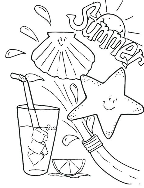 Summer Reading Coloring Pages at Free printable
