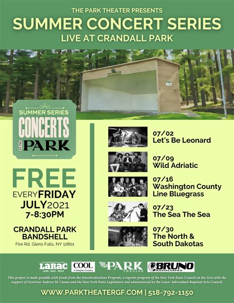 Summer Series Concerts returning to Crandall Park