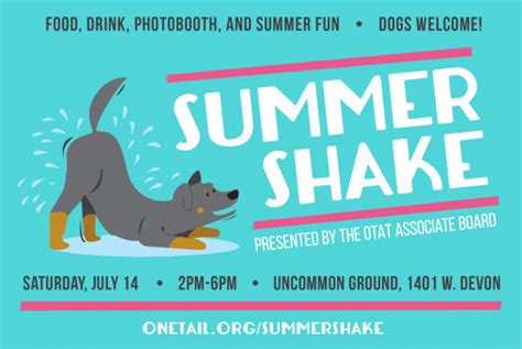 Summer Shake 2024 - One Tail at a Time