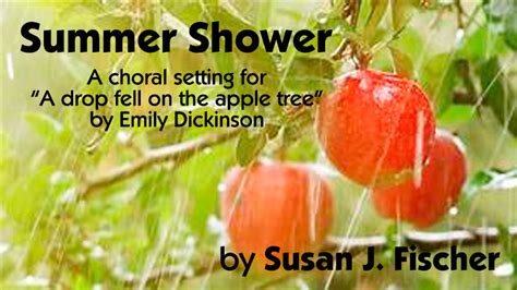 Summer Shower Susan J Fischer Music