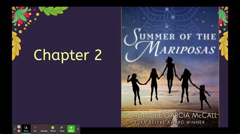 Summer of the mariposas chapter 2 pdf. Chapters 1 - 3 Learn with flashcards, games, and more — for free. Chapters 1 - 3 Learn with flashcards, games, and more — for free. ... Expert Solutions. Log in. Sign up. Summer of the Mariposas - vocabulary. 3.0 (2 reviews) Flashcards; Learn; Test; Match; Get a hint. cadaver. Click the card to flip 👆 ... 