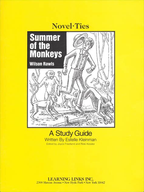 Summer of the monkeys novel ties study guide. - Tank talbott s guide to girls.