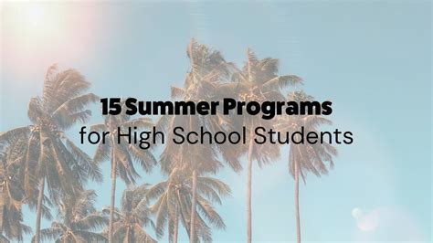 Summer programs for high school students hong kong.  Ages 12+ – The Summer Academy pro...