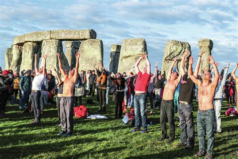Summer solstice brings druids, pagans and thousands of curious people to Stonehenge