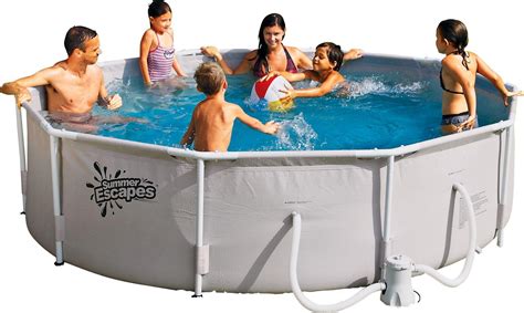 Elite Frame Pools. Everything you would want and need in a pool is offered in the Summer Waves Elite®. Lasting durability, superior strength, abundant sizing, and easy setup are all characteristics of this premium pool that will have you cooling off in style all season long. Available at Walmart, Sam’s Club and other retailers . 