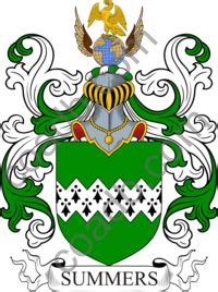 Summers Name Meaning, Family History, Family Crest