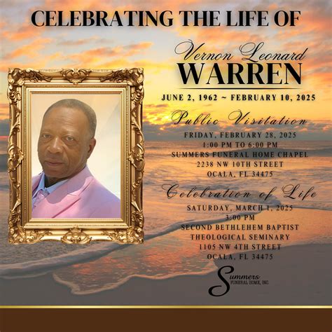 Summers funeral home ocala florida.  We also offer Summers Funeral Hom...