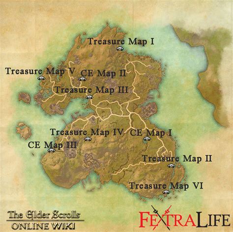Summerset CE treasure map 1 – colonnade on a hill This dig spot is in the southeastern part of the island. Go to the Sil-Var-Woad Wayshrine, then head west. You’ll come upon a lake soon enough. On …. 
