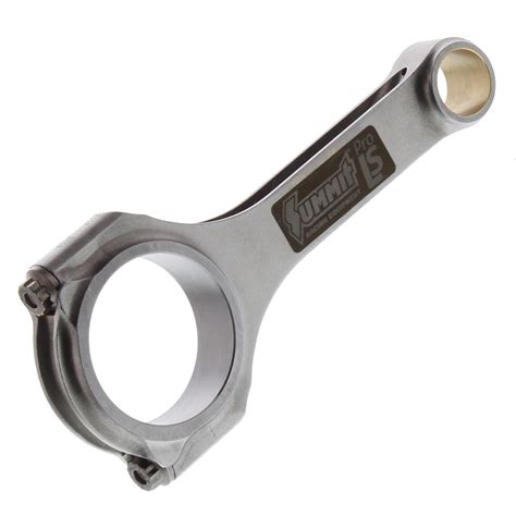 Summit Racing™ Pro LS Connecting Rods SUM-LS6125927 Pro LS 4340 Forged Steel H-Beam Connecting Rod, 6.125 in. Length, .927 Floating Pin, ARP 2000 7/16 in. 12 pt. Bolts, Stroker Clearanced, LS1, Set of 8 . 