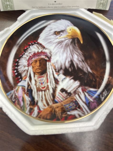 Summoning Of The Eagle Spirit By P Calle 8¼" Plate - eBay