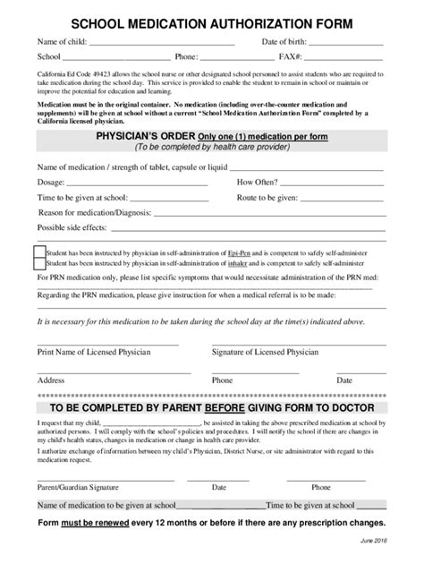 Sumner county schools medication form.  Please bring the completed form and ...