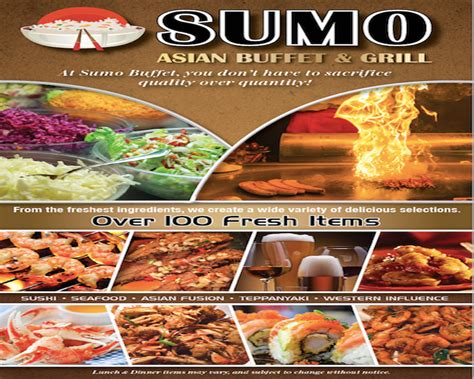 Sumo Buffet Price