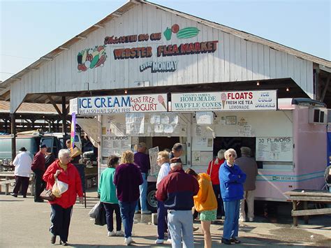 Sumter county farmers market. Quick Info. 2085 CR 740. Webster, FL 33597. (352) 793-6765. Get Directions. Visit Website. Webster RV Resort is less than 1 mile away is Florida’s largest & oldest flea market, the “Sumter County Farmers Market”. The Farmers Market is open every Monday, year round. The Farmers Market is also the home of large car shows and swap meets. 