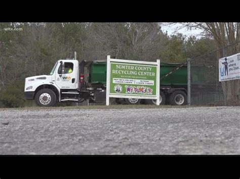 Sumter recycling center. Feb 5, 2024 · SUMTER, S.C. — Right now, Sumter County Public Works is focusing efforts to prevent break-ins at the local recycling centers. Volunteers tell us on a busy day, about 500 people can stop by to ... 
