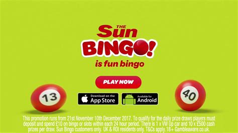 Sun bingo promo code