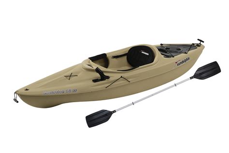 Amazon.com : Sun Dolphin Journey 10 SS Sit on Top Kayak, 1 Person Fishing Kayak for Adults, Recreational Kayak with Portable Accessory Carrier & 1 Paddle, Carries Weight Up to 250 lbs (Olive-10ft) : Sports & Outdoors. 