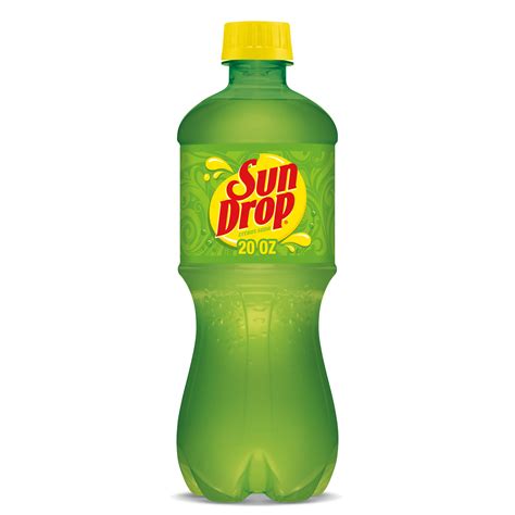 Sun drop. Product Details. There’s a reason they say that Sun Drop® Cherry Lemon soda is like a giant pipeline of refreshment channeled directly to you. Once you get a taste of that unique lemon, lime and orange citrus combo with a splash of cherry, your taste buds won’t know what hit them!Unlike other citrus sodas, Sun Drop® is caffeinated to give ... 