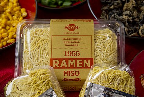 Sun ramen noodles. I'm making miso ramen for dinner tonight. It's kind of cold this June weekend, so ramen's perfect. I've been hearing about the Sun Noodle company for a lon... 