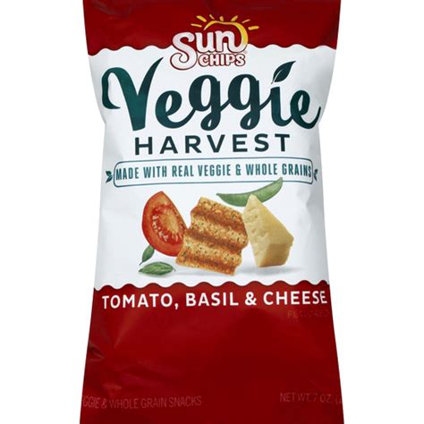 SunChips Veggie Harvest Tomato Basil & Cheese Veggie & Whole ... - Walmart