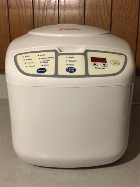 Sunbeam bread machine manual recipes model 5820. - Esencias de jalisco en el proceso histórico de méxico.