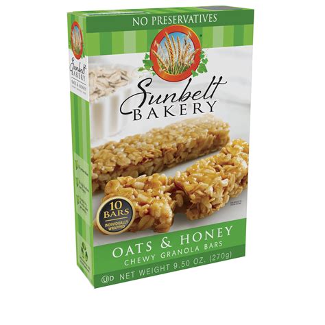 Sunbelt Bakery® Chewy Oats & Honey Granola Bars - 15 Count