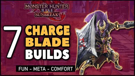 Sunbreak charge blade build. I was a Charge Blade main back in my PC playthrough of Iceborne and came to love the weapon. In Sunbreak CB just feels so slow and clunky. My biggest frustration is the attack speed of the weapon. Even with Rapid Morph 3, Charge Blade is INCREDIBLY sluggish. 