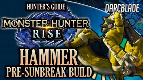 Sunbreak hammer build. TU3 Hammer Courage Template. Looking through the meta sets resource for Hammer, a note mentions that for console and Windows players, it is recommended to use an altered version of the Courage build template. However, looking through the build, I noticed that it is still using three Attack Boost +4 Jewels which I understand aren't available ... 