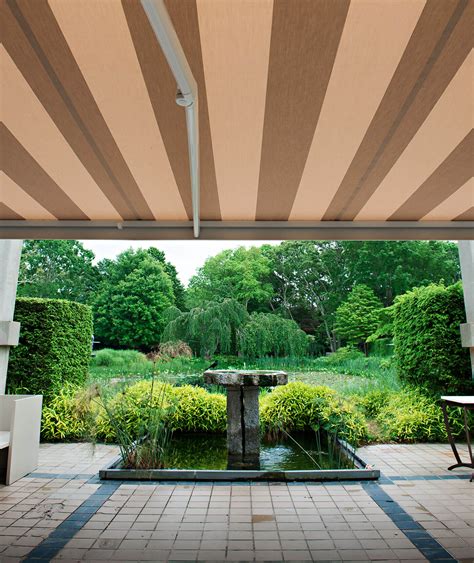 Sunbrella waterproof fabric.  Residential Shade Applications Sunbrella shade f...