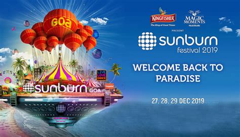 Sunburn Goa 2019 Tickets Price