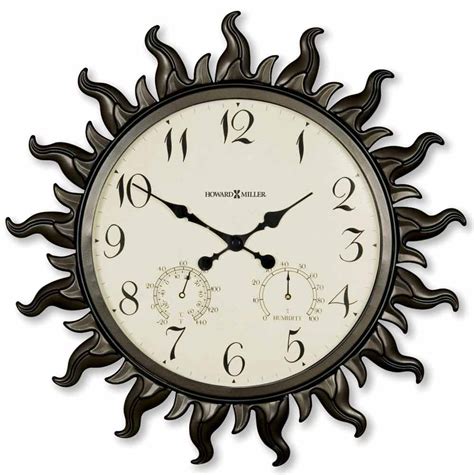 Sunburst - Wall Clocks - Clocks - The Home Depot