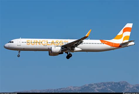 Sunclass Airlines A321-211(OY-TCG) just arrived from Palma de