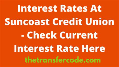 Suncoast credit union cd rates. Things To Know About Suncoast credit union cd rates. 